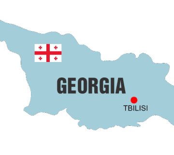 نقشه گرجستان