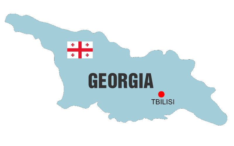 نقشه گرجستان