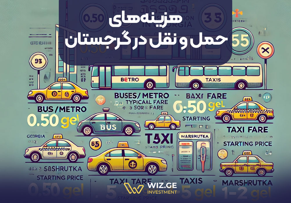 هزینه‌های حمل و نقل در گرجستان
